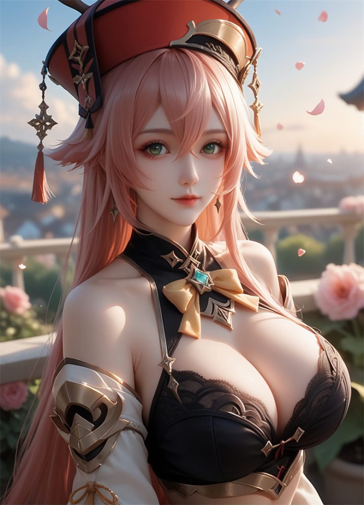 图片[2]-[第588期] [原神] [烟绯 · 少女系列] AI国漫 二次元 [103P]-AI动漫