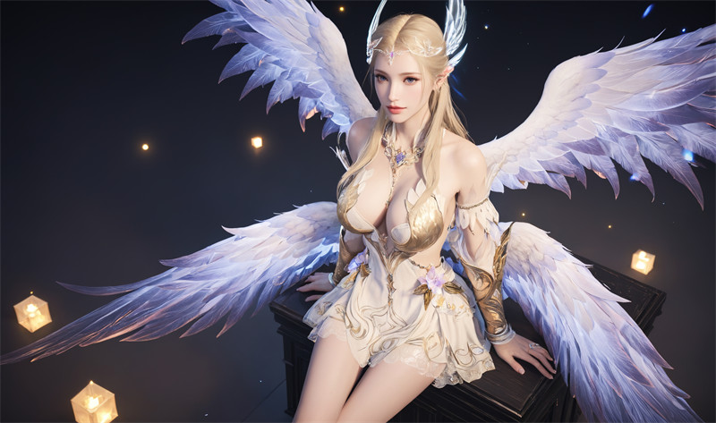 [第700期] [永劫无间] [席拉 · 天使系列] AI国漫 性感女神 [307P]-AI动漫