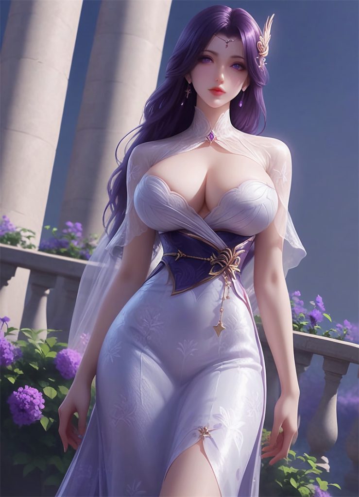 [第608期] [完美世界] [云曦 · 女神系列] AI国漫 二次元 [126P]-AI动漫