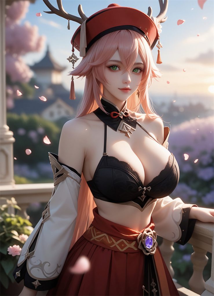 [第588期] [原神] [烟绯 · 少女系列] AI国漫 二次元 [103P]-AI动漫