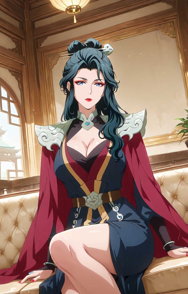 [第820期][一念永恒][蔡夫人激情系列]涩涩 高清动漫 国漫女神[55P]-AI动漫