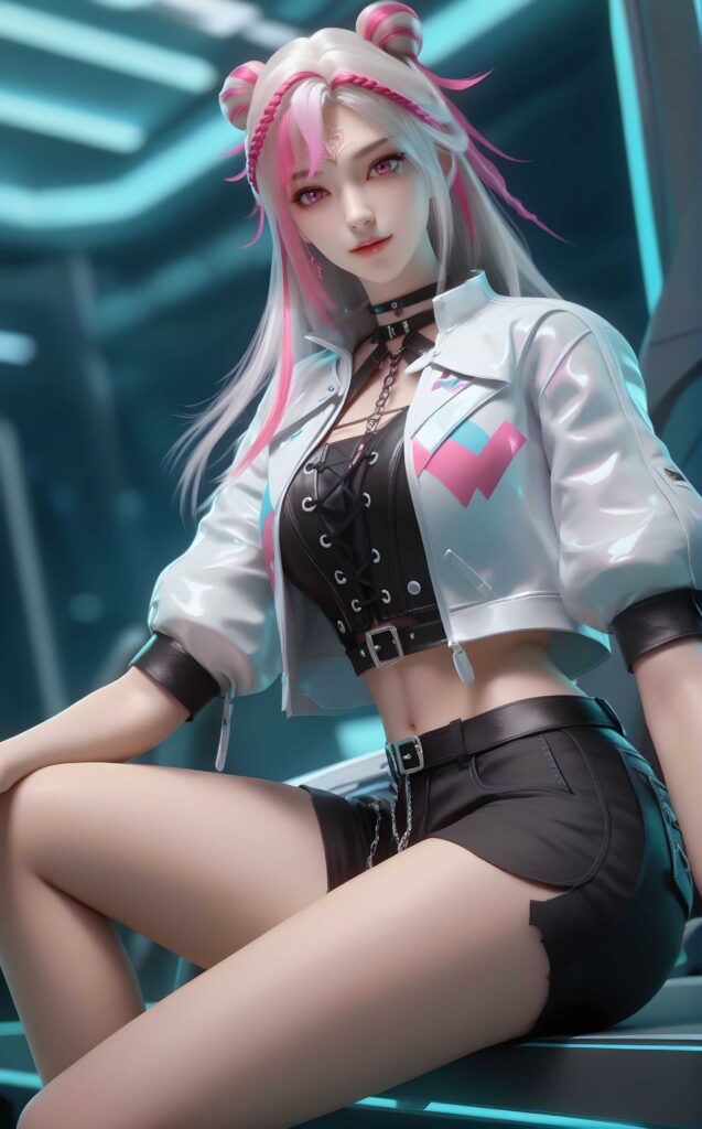 图片[2]-[第987期][氪金玩家][南小橙·高清系列二]涩涩 动漫女神 国漫壁纸[71P] - AI国漫分享-AI国漫分享