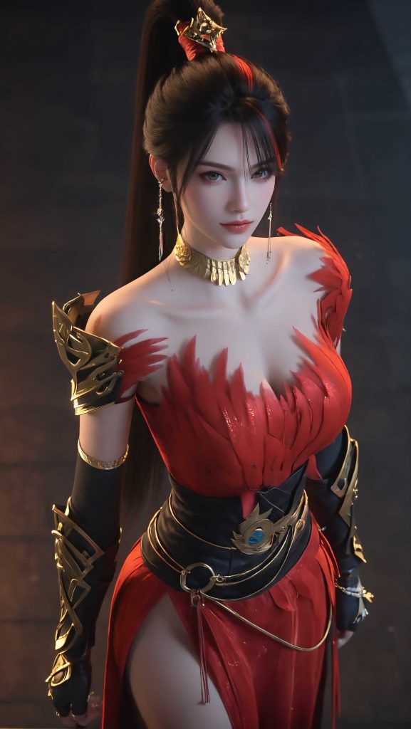 [第902期][神国之上][赵襄儿·高清激情系列] 涩涩 动漫女神 AI国漫[221P]-AI动漫