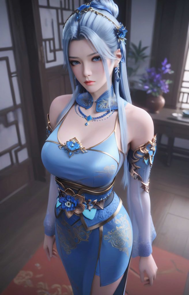 [傲世丹神-白幽幽·瑟瑟高清系列一][53图][第二季403画]-AI国漫分享