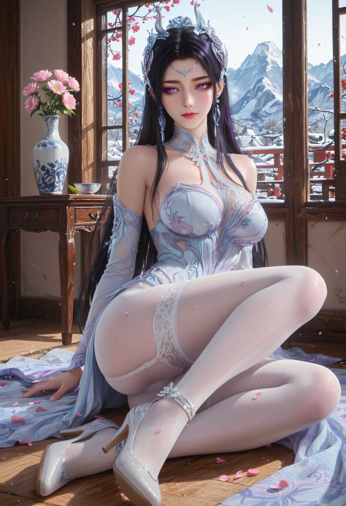 [神国之上-叶婵宫·瑟瑟高清系列五][184图][第二季424画]-AI国漫分享