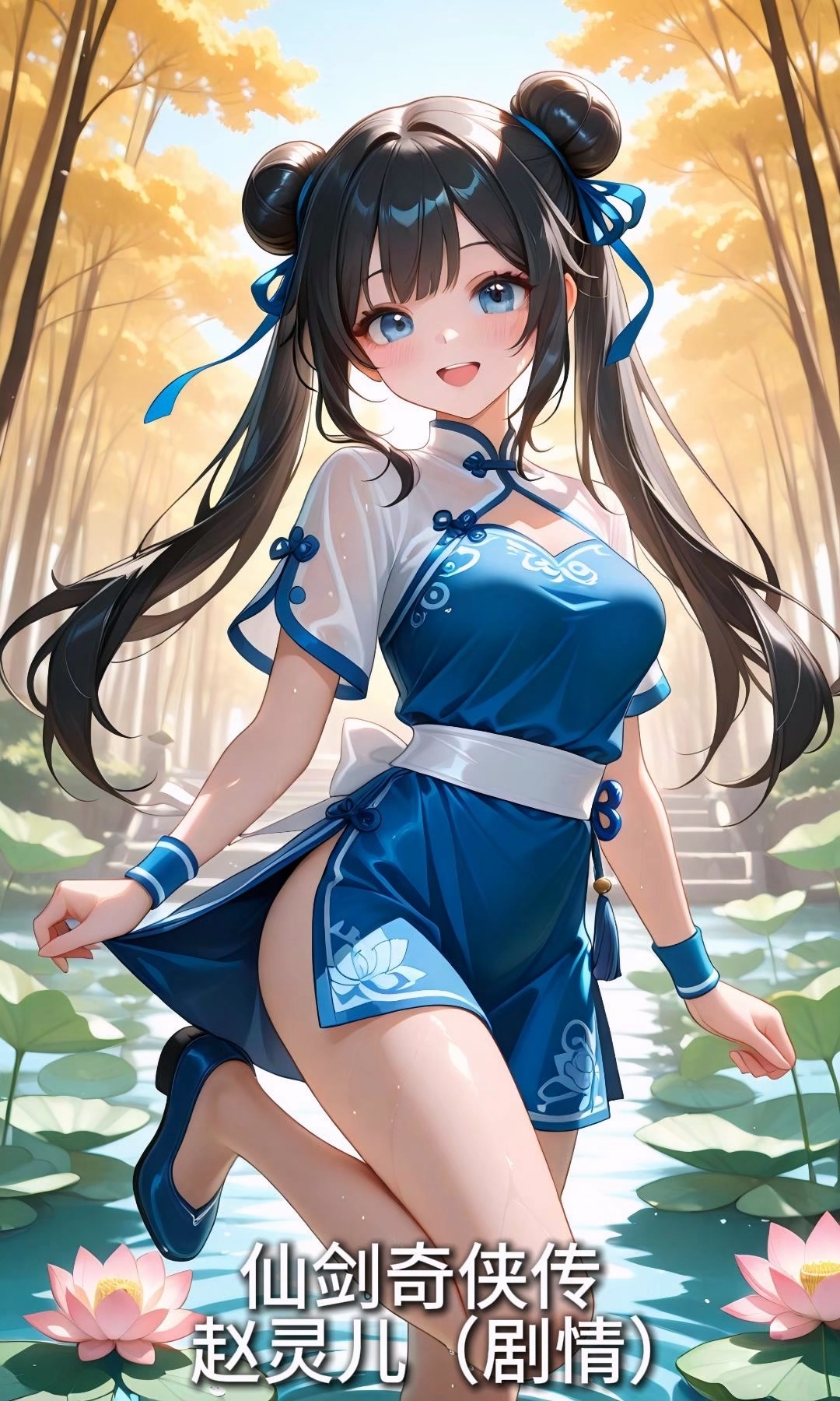 [AI视频系列][仙剑奇侠传][赵灵儿+配音+剧情视频第二话]-AI国漫分享